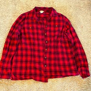Duluth Trading Women’s size large flannel